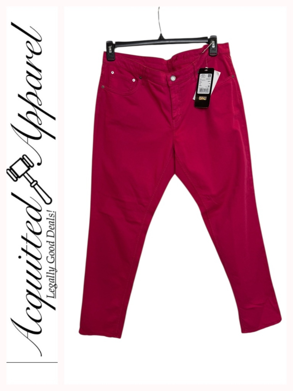 Escada Women’s Hot Pink Casual Dress Chinos Jeans